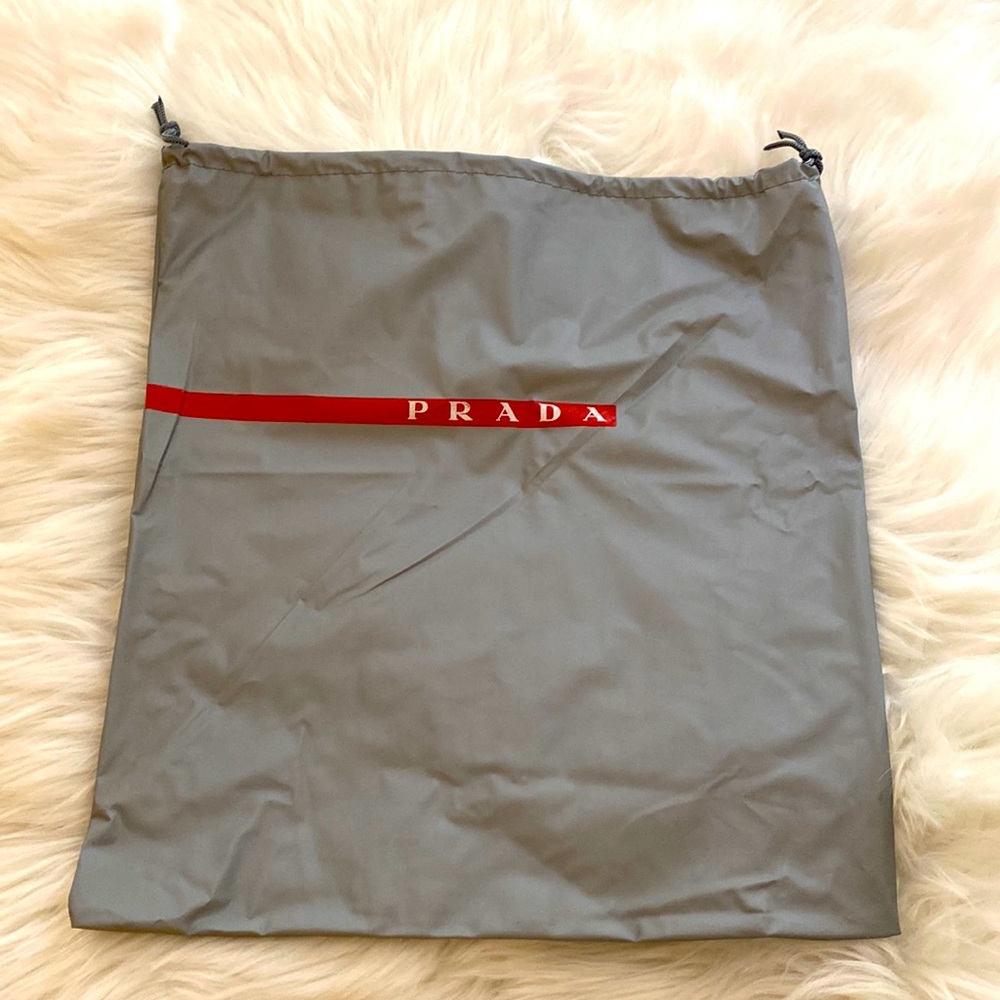 PRADA dust bag for shoes/purse. Never used. 13” x 15”.